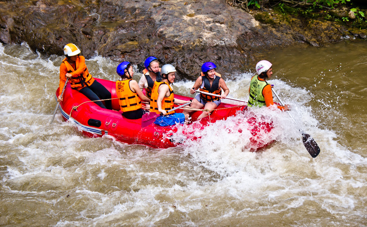 Phuket Whitewater Rafting Tour Program S Phuket Tour Packages Phuket