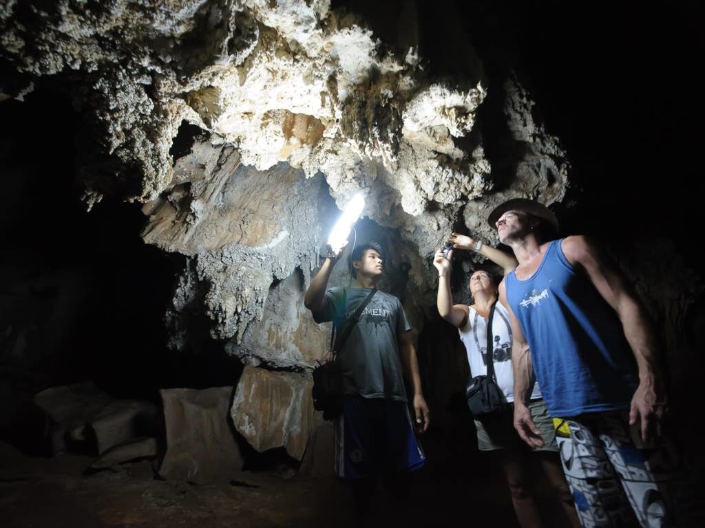 Cave exploring 