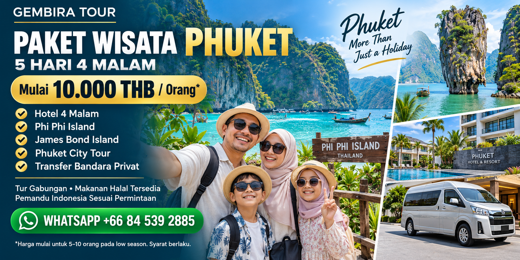 paket wisata phuket thailand 5 hari 4 malam